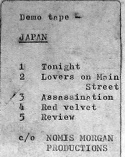 Japan demo tape