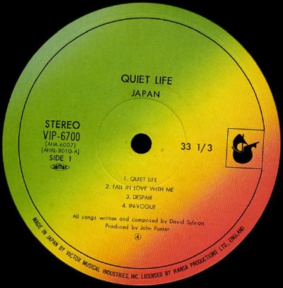 Japanese label