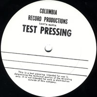 test pressing